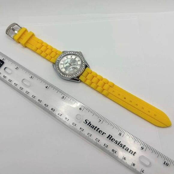 Yellow Ashley Princess Men’s Watch - Picture 4 of 5